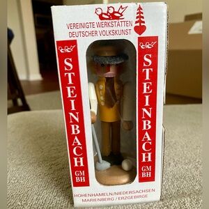 Vintage Mini Steinbach Golfer Nutcracker